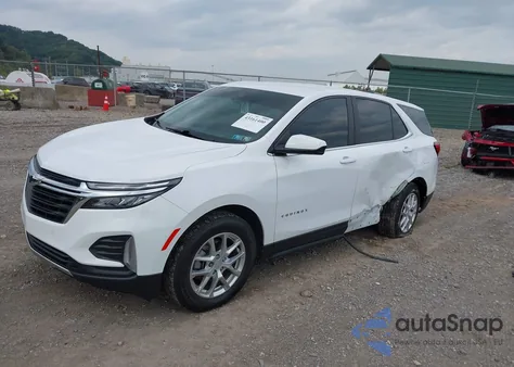 2022 Chevrolet Equinox Awd Lt z USA, uszkodzony, nr VIN 3GNAXUEVXNL106727